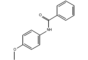 p-Benzanisidide structure, CAS 7472-54-0