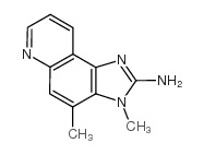 2-Amino-3,4-dimethyl-3H-imidazo[4,5-F]quinoline structure, CAS 77094-11-2