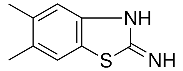 2-Amino-5,6-dimethylbenzothiazole structure, CAS 29927-08-0