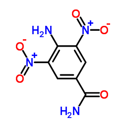 4-Amino-3,5-dinitrobenzamide structure, CAS 54321-79-8