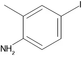 2-Amino-5-iodotoluene structure, CAS 13194-68-8