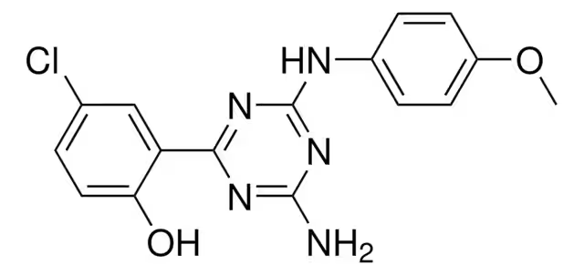 2-Amino-4-methoxy-6-methylthio-S-triazine structure, CAS 30358-18-0