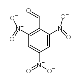 2,4,6-Trinitrobenzaldehyde structure, CAS 606-34-8