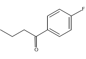 1-(4-Fluoro-Phenyl)-Butan-1-One structure, CAS 582-83-2