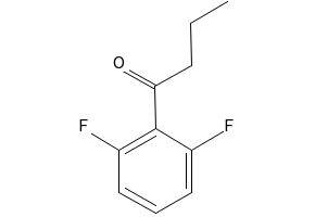 1-(2,6-Difluorophenyl)Butan-1-One structure, CAS 95727-77-8