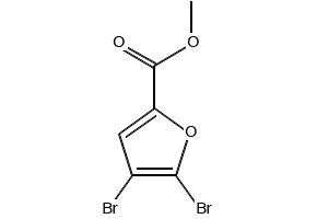 2-(diethoxymethyl)-4,5-dibromofuran structure, CAS 4828-13-1