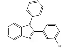 2-(3-bromophenyl)-1-phenyl-1H-benzimidazole structure, CAS 760212-40-6