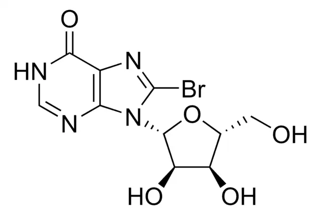 8-Bromoinsine structure, CAS 55627-73-1