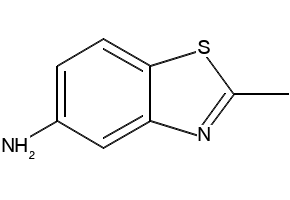 2-Methyl-1,3-benzothiazol-5-amine structure, CAS 13382-43-9