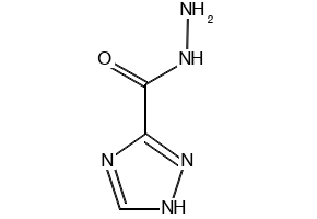 1H-1,2,4-Triazole-3-carboxylicacidhydrazide structure, CAS 21732-98-9