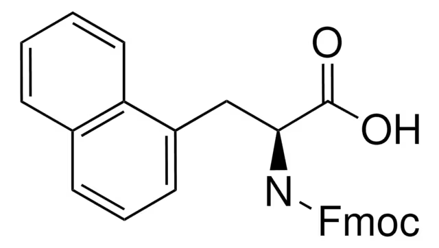 Fmoc-L-1-naphthylalanine structure, CAS 96402-49-2