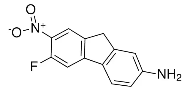 2-Amino-7-nitrofluorene structure, CAS 1214-32-0