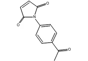 1-(4-Acetylphenyl)-1H-pyrrole-2,5-dione structure, CAS 1082-85-5