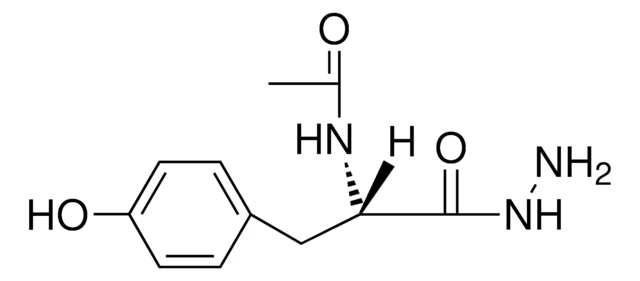 N-acetyltyrosinehydrazide structure, CAS 2381-07-9