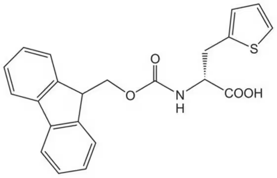 Fmoc-D-Thienylalanine structure, CAS 201532-42-5