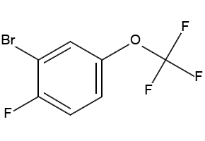 1-Bromo-2-fluoro-5-(trifluoromethoxy)benzene structure, CAS 286932-57-8