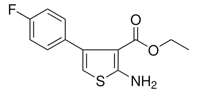 Ethyl2-Amino-4-(4-Fluophenyl)Thiophene-3-Carboxylate structure, CAS 35978-33-7