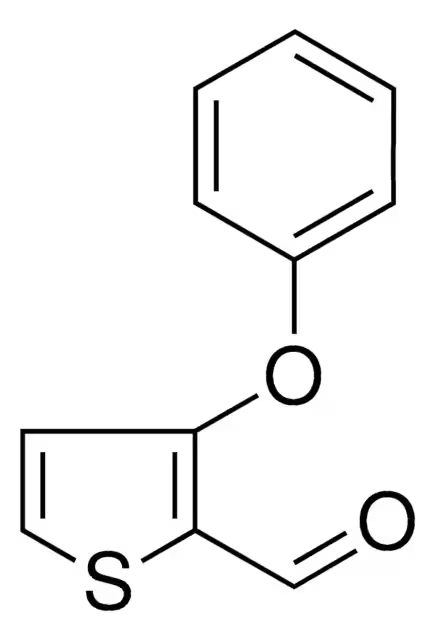 3-Phenoxythiophene-2-carbaldehydeoxime structure, CAS 175203-75-5