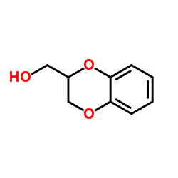 2-Hydroxymethyl-1,4-benzodioxane structure, CAS 3663-82-9