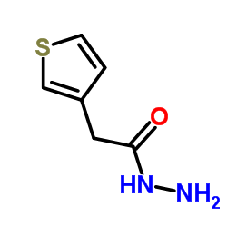 Thiophene-3-AceticAcidHydrazide structure, CAS 175276-94-5