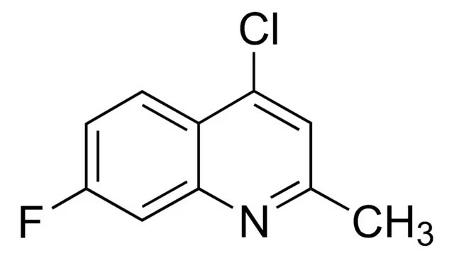 4-Chloro-7-Fluoro-2-Methylquinoline structure, CAS 18529-04-9