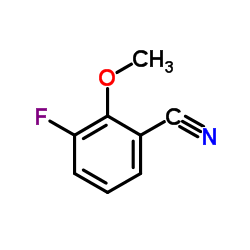 3-Fluoro-2-methoxybenzonitrile structure, CAS 77801-22-0