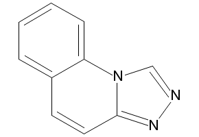 1,2,4-Triazolo[4,3-A]Quinoline structure, CAS 235-06-3