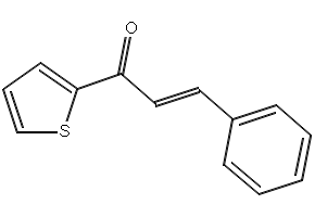 2-Cinnamoylthiophene structure, CAS 3988-77-0