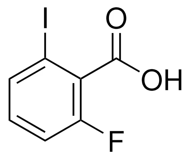2-Fluoro-6-iodobenzoicacid structure, CAS 111771-08-5