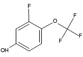 3-Fluoro-4-(trifluoromethoxy)phenol structure, CAS 177596-38-2