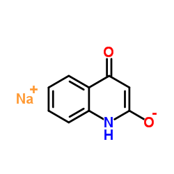 2,4-DihydroxyquinolineMonosodiumsalt structure, CAS 4510-76-3