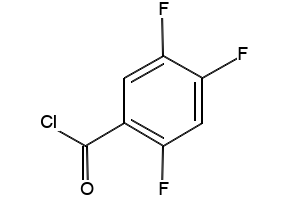 2,4,5-Trifluorobenzoylchloride structure, CAS 88419-56-1