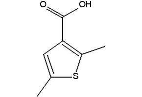 2,5-Dmethylthiophene-3-CarboxylicAcid structure, CAS 26421-32-9
