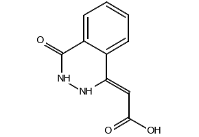 2-(4-Oxo-3,4-dihydrophthalazin-1-yl)aceticacid structure, CAS 25947-11-9