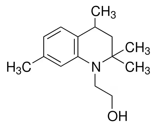 2-(2,2,4,7-Tetramethyl-1,2,3,4-tetrahydroquinolin-1-yl)ethan-1-ol structure, CAS 53817-44-0