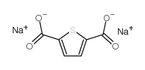 Thiophene-2,5-DicarboxylicAcidDisodiumSalt structure, CAS 57665-09-5