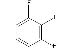 2,6-Difluoroiodobenzene structure, CAS 13697-89-7