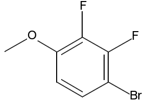 2,3-Difluoro-4-bromoanisole structure, CAS 406482-22-2