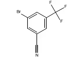 3-Bromo-5-(trifluoromethyl)benzonitrile structure, CAS 691877-03-9