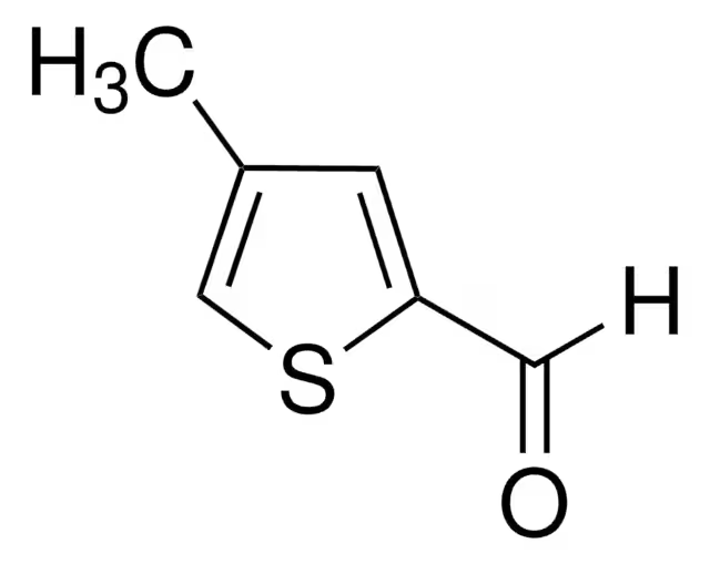 4-Methylthiophene-2-carboxaldehyde structure, CAS 6030-36-0
