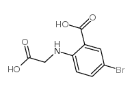 5-Bromo-n-(carboxymethyl)anthranilicacid structure, CAS 32253-75-1