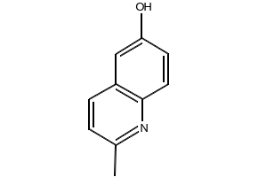 6-Hydroxy-2-Methylquinoline structure, CAS 613-21-8