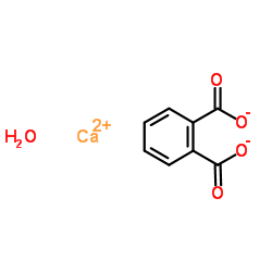 Calciumphthalatehydrate structure, CAS 5793-85-1