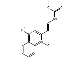 Carbadox structure, CAS 6804-07-5