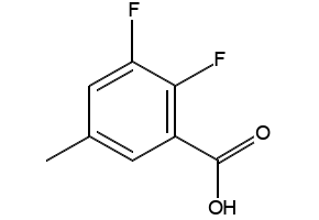 2,3-Difluoro-5-methylbenzoicacid structure, CAS 1003709-96-3