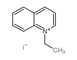 1-Ethylquinoliniumiodide structure, CAS 634-35-5
