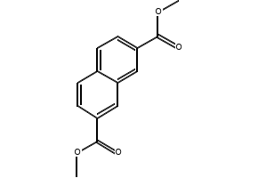 Dimethyl2,7-naphthalenedicarboxylate structure, CAS 2549-47-5