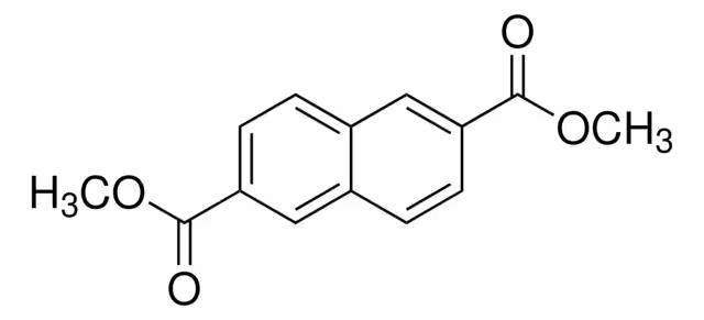 Dimethylnaphthalene-2,6-dicarboxylate structure, CAS 840-65-3