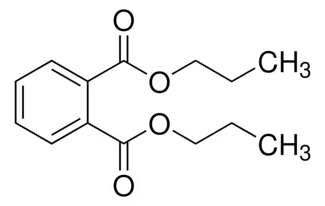 Dipropylphthalate structure, CAS 131-16-8