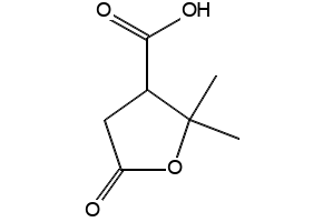Terebicacid structure, CAS 79-91-4